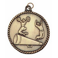 Medals, "Cheerleading" - 2" High Relief